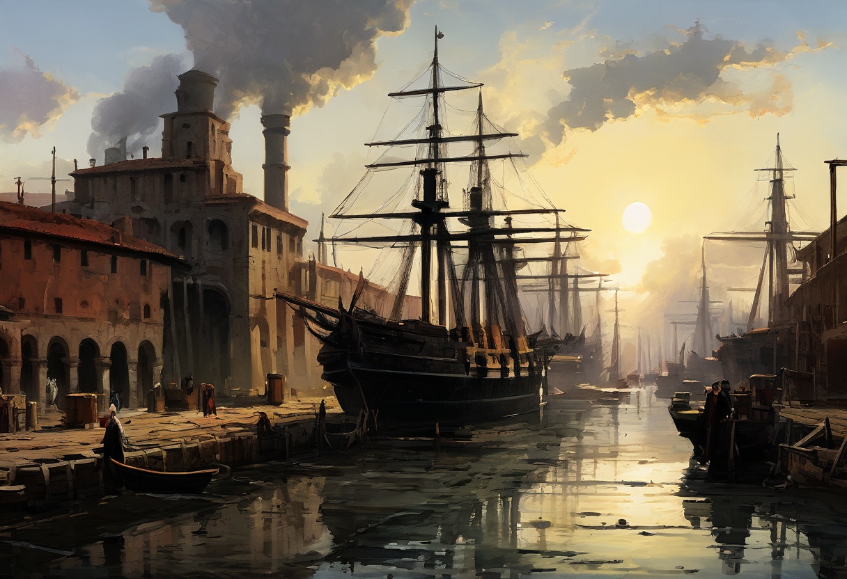 Imperial vapor dockyard at Ravenna